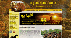 Desktop Screenshot of horseridingbigrock.com